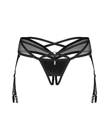 Трусики Obsessive Dominna crotchless thong 2XL/3XL Sex Aura Київ