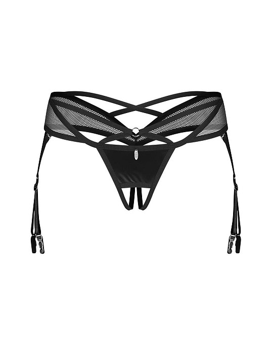 Трусики Obsessive Dominna crotchless thong 2XL/3XL Sex Aura Київ - фото 3