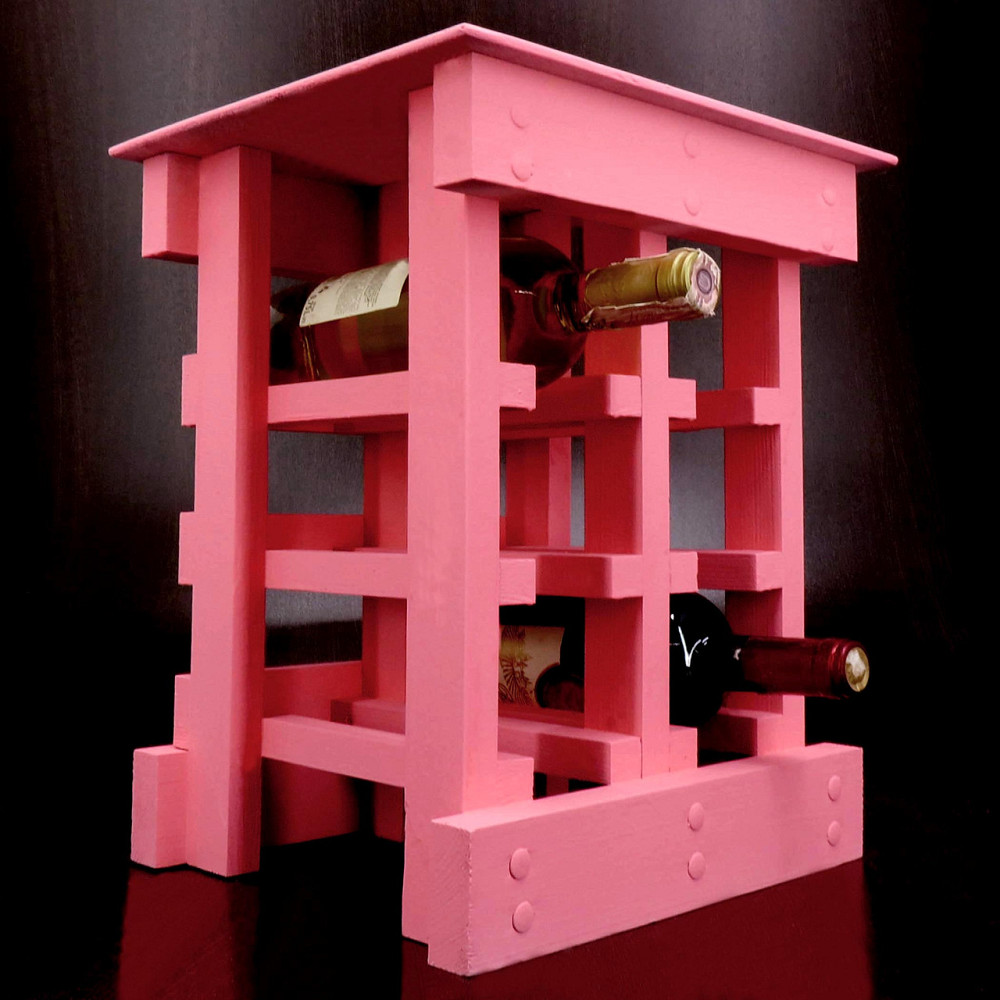 Настольная винная полка 