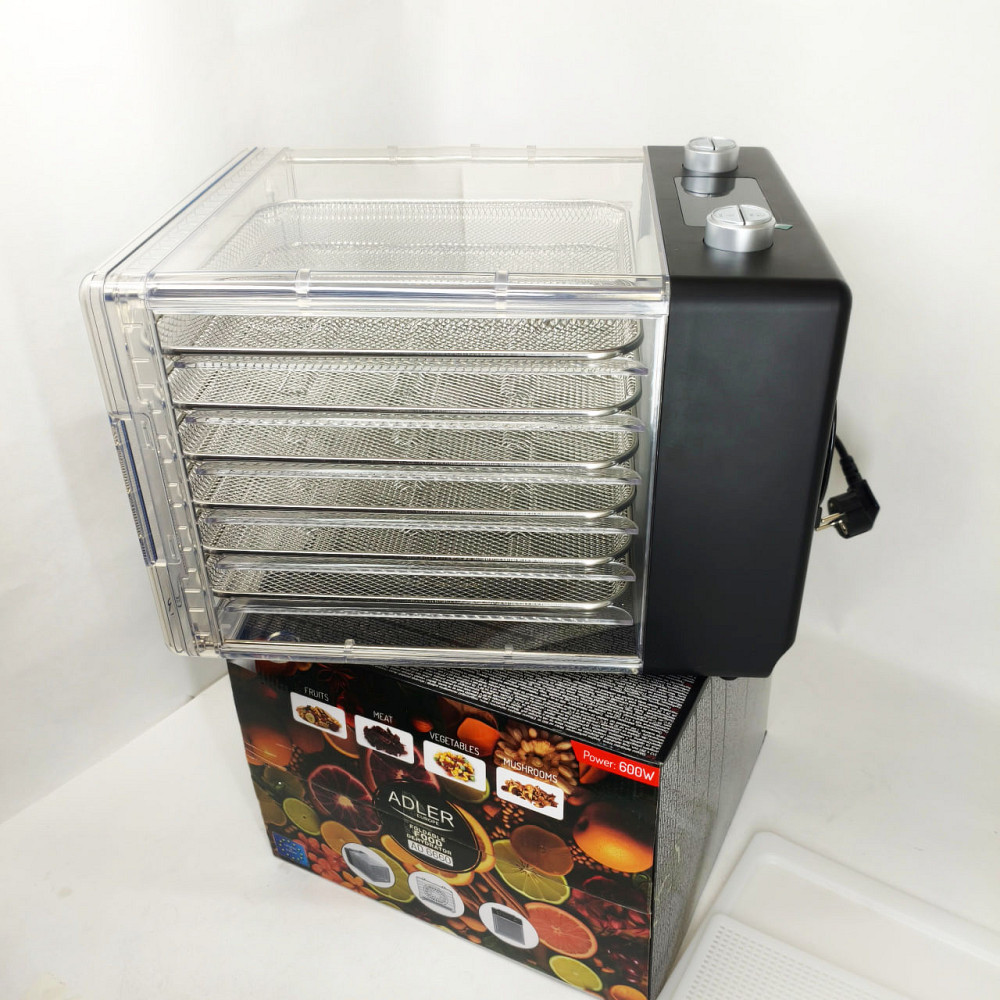 Сушарка для овочів та фруктів Adler AD 6660 600Вт харчовий дегідратор ZT-80 Львів - фото 10