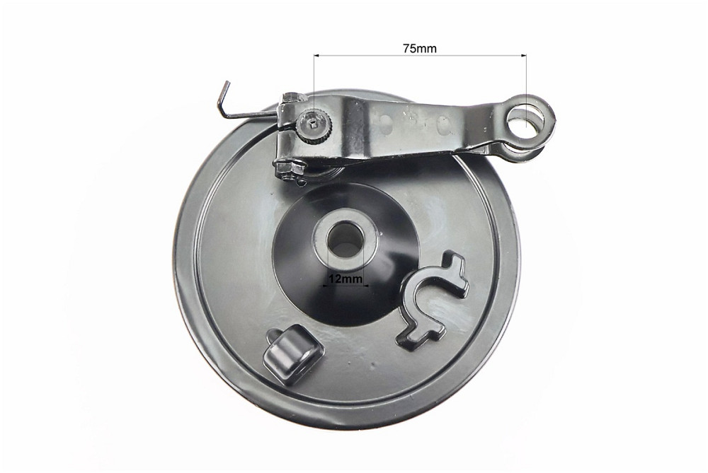 Кришка барабана гальмівного (перед) + колодки TR-4 Київ - фото 3