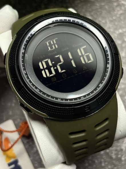 Годинник чоловічий | Годинник тактичний | Гомінник тактичний SKMEI 1251 GREEN Харків - фото 5