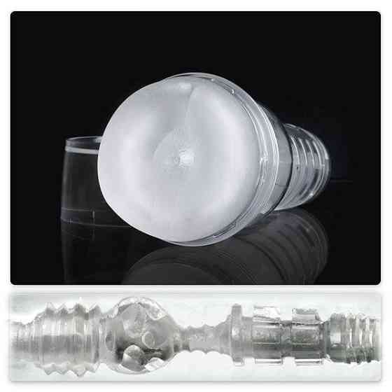 Мастурбатор попа Fleshlight Ice Butt Crystal полупрозорий корпус Sex Aura Київ