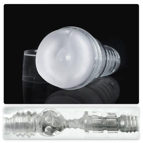 Мастурбатор попа Fleshlight Ice Butt Crystal полупрозорий корпус Sex Aura Київ - фото 1