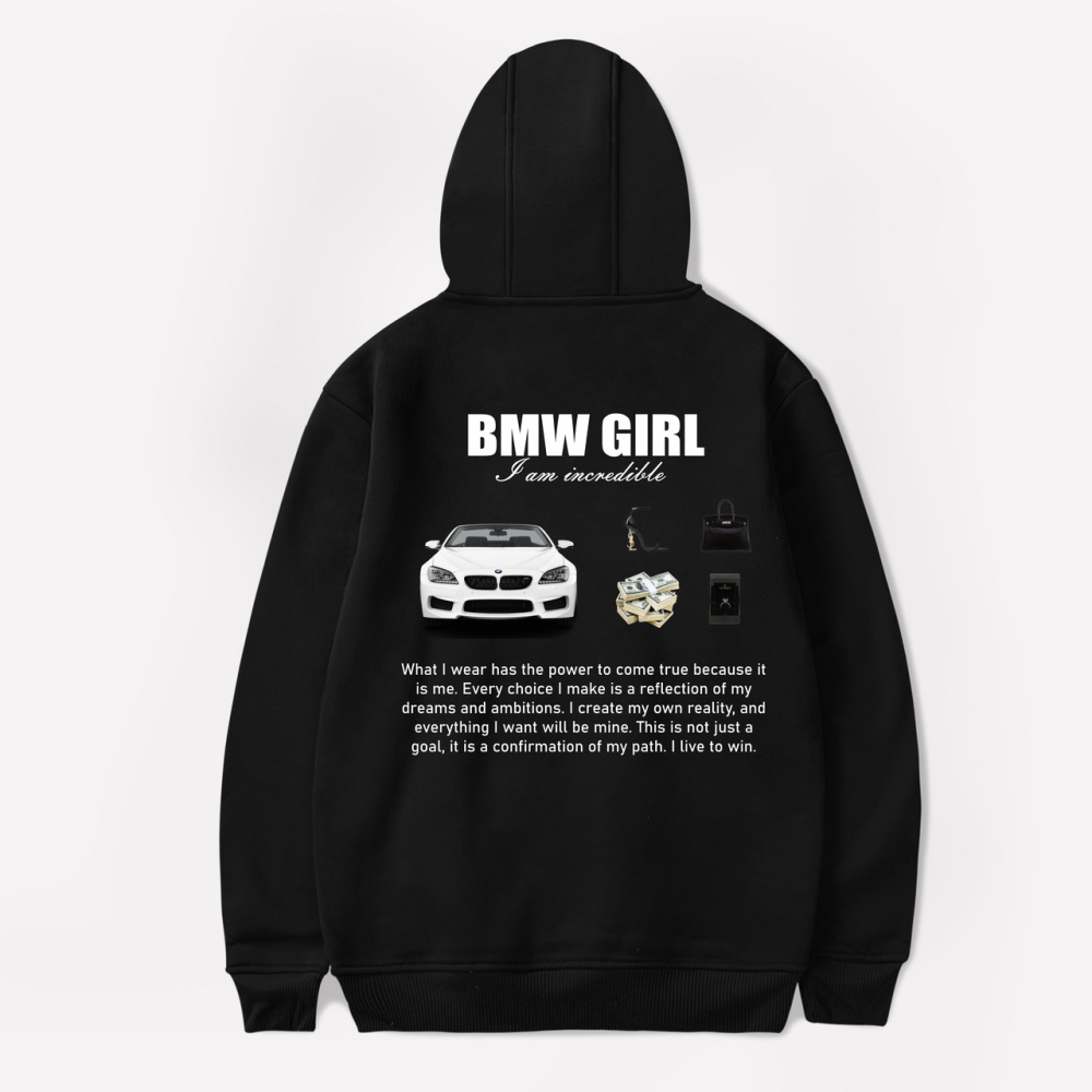 Худі "BMW GIRL I am incredible" Чернівці - фото 1