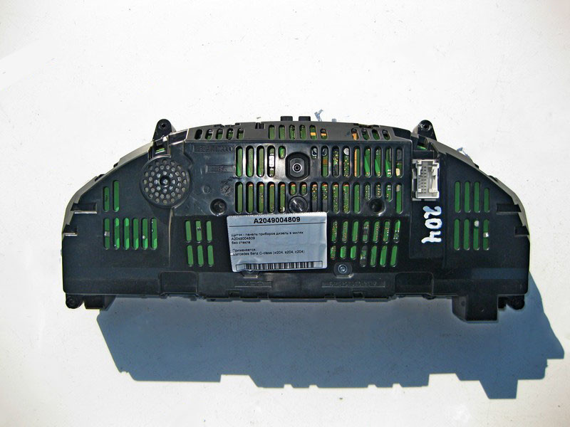 Mercedes-Benz  A2049004809 Щиток - панель приладів дизель в милях без скла C-Class W204 USA Одесса - изображение 2