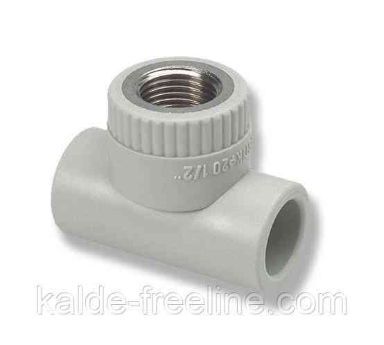 Wavin трійник з внутрішнім різьбленням 25х3/4х25 ВР Харків