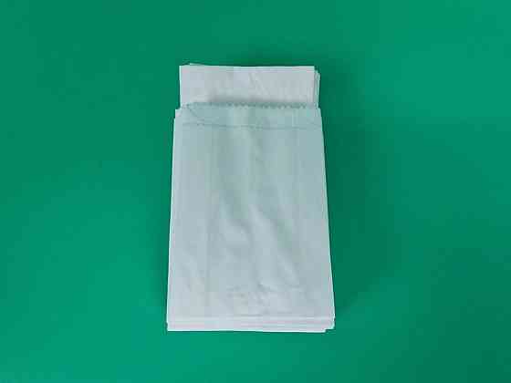 Жиростойкий пакет бумажный (Саше) 9/4*14 Белый 100 штук (100 шт) Харьков