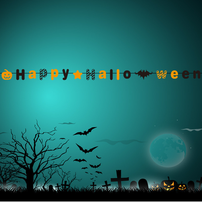 Гірлянда на Хелловін Happy Halloween 3 м різнобарвний Київ - фото 6