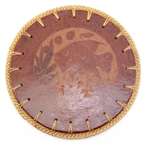 Подставка под гарячее круглая Рыба Киев - изображение 1