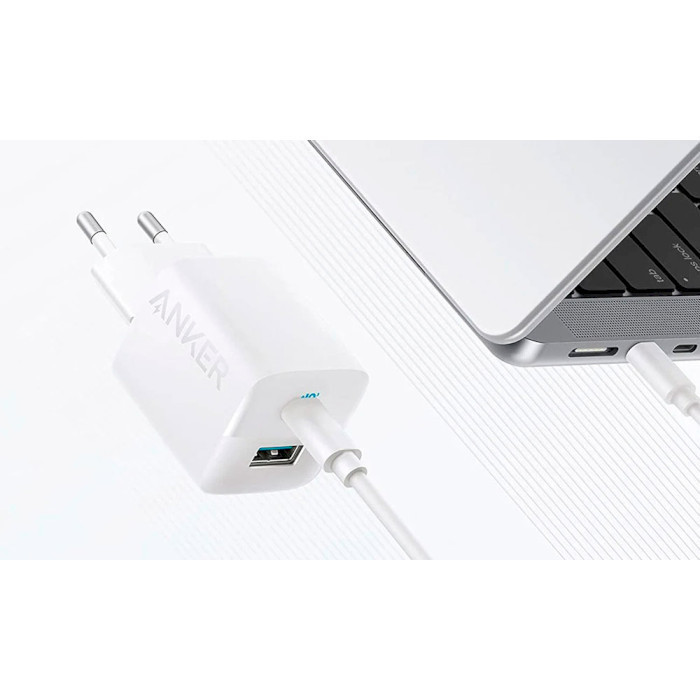 Мережевий зарядний пристрій Anker PowerPort 323 White (A2331G21) ( Білий ) Харків - фото 2