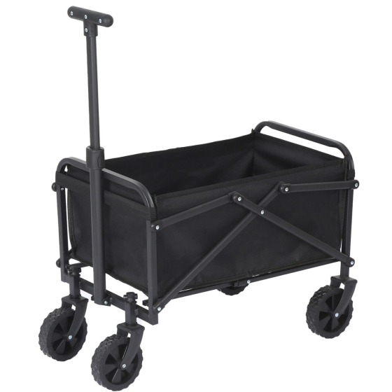 Набір візок зі стільницею 78х45см складні для кемпінгу перевезення речей, багатоцільовий об'єм 48 л для походів на природу Кам'янець-Подільський