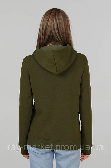Худі базове утеплене Ray Basic хакі (U0401W-Khaki) L Київ - фото 3