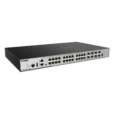 Комутатор D-Link DGS-3630-28TC-SI-E Layer 3 Gigabit Stack Switch - Switch - Fiber Optic (DGS363028TCSIE) Київ - фото 1