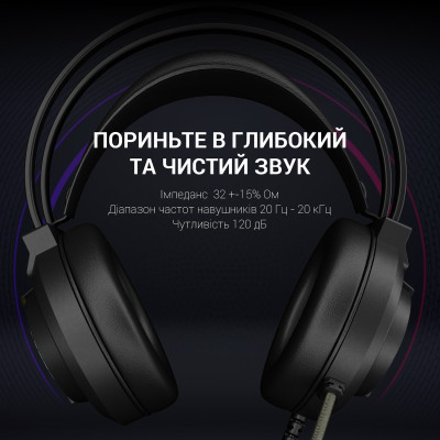Навушники GamePro HS565 Nitro Black (HS565) Вінниця - фото 8