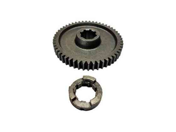 Шестірня напівосі ліва Z-51 з муфтою на мототрактор, під болт, 2 Мукачево