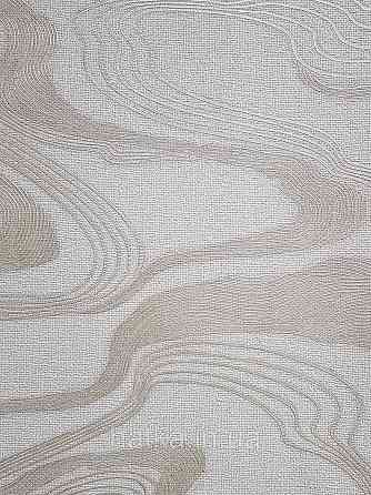 Обои виниловые на флизелине Marburg Kumano 1.06х10 абстракция волны структурные золотистые на песочном 34585 Киев