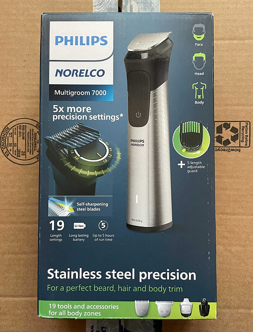 Триммер Philips Norelco Multigroom 7000 (19 в 1) новий Харків - фото 7
