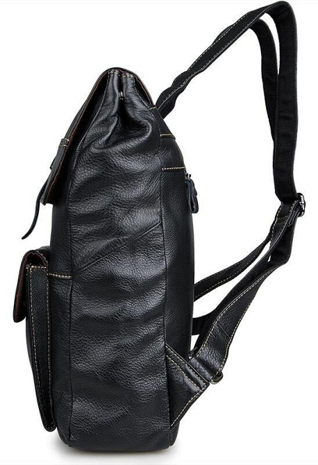 Рюкзак Vintage 14377 Чорний Київ - фото 9