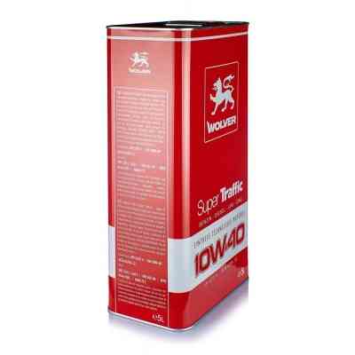 Моторное масло Wolver Super Traffic 10W-40 5л (4260360942501) Винница