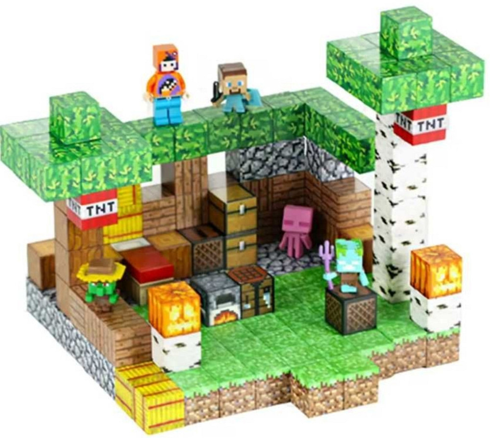 КАЧЕСТВЕННЫЙ Магнитный конструктор МАЙНКРАФТ из блоков MINECRAFT ТРЕНД 2025. Харьков - изображение 16