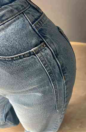 Джинси жіночі Its Basic 2499-3-4 Wide Leg jeans з високою талією широкі рівні від стегна з виточками на стегнах блакитні, блакитний, 40, 40, 78 см, 10 Київ