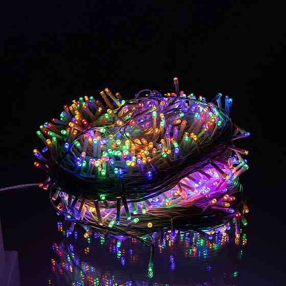 Garlando Гірлянда Різдвяна фея вулична 100 м 1000 LED білий провід Мультиколір CF1000L100MWML Коломия