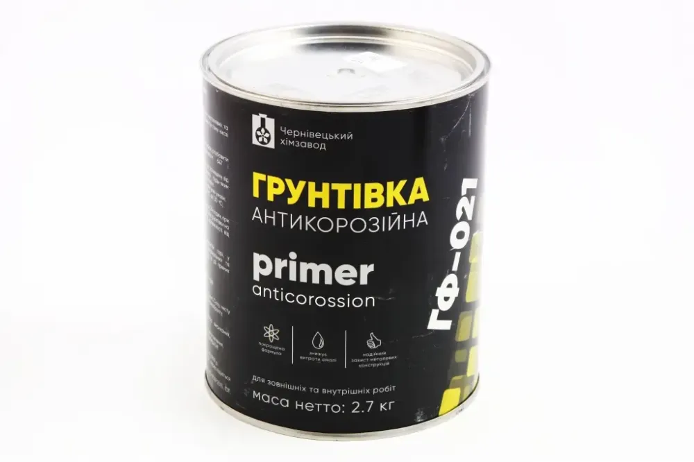 Ґрунт ХімЗавод червоний-коричневий 2.7кг Вінниця - фото 1