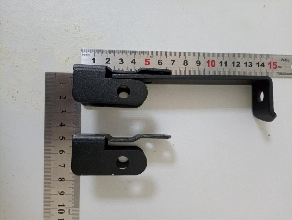 Клямка дверна покрита чорною порошковою фарбою "P-o" Київ - фото 5