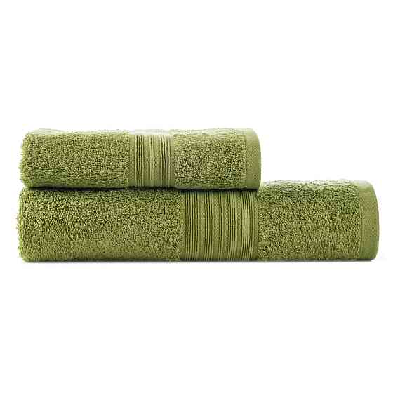 Полотенце банное Ideal Textile однотонное 500 г/м2 70х140 см (56860394) Оливка 1 шт Черновцы