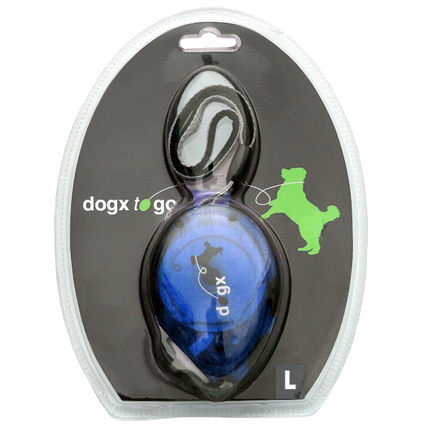 Flamingo Dogx2GO Belt Glassy L ФЛАМИНГО БЕЛТ ГЛАССИ поводок рулетка для собак до 35кг, светоотражающая лента 2м Киев - изображение 1