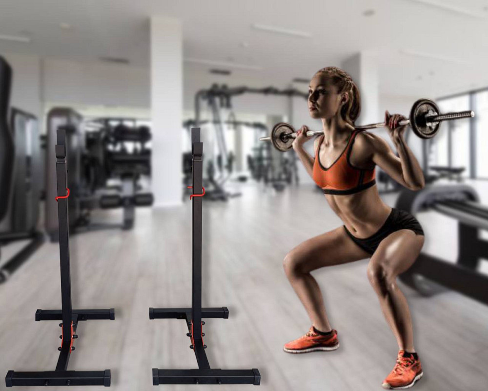 Стойки под штангу Magnus-300 Стойки, скамьи для жима и приседаний независимые регулируемые Киев - изображение 6