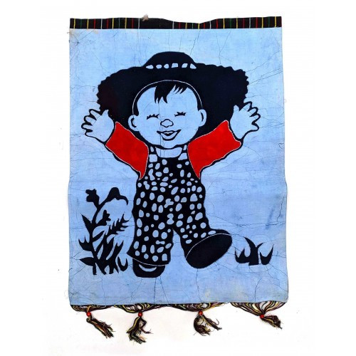 Панно настінне красива дівчина і птахи Київ - фото 1