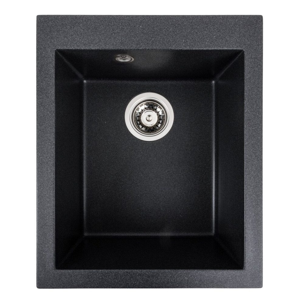 VALESO Гранітна мийка для кухні VALESO SOKIL 4150 матова Карбон Киев - изображение 5