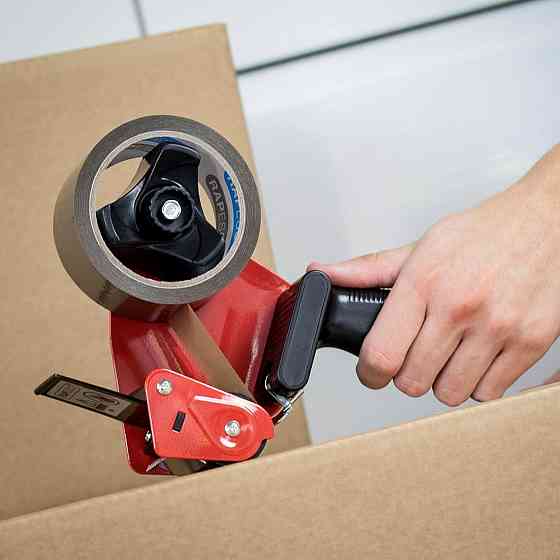 Упаковочная клейкая лента Rapesco 50 мм x 60 м коричневая 3 шт Киев