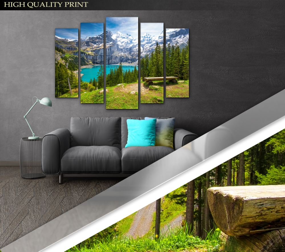 Модульна картина Природа Гори Art-349_5 ( 80х118см ) Київ - фото 3