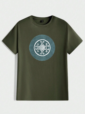 Футболка с логотипом «Мир наизнанку» Хаки, XL Черновцы