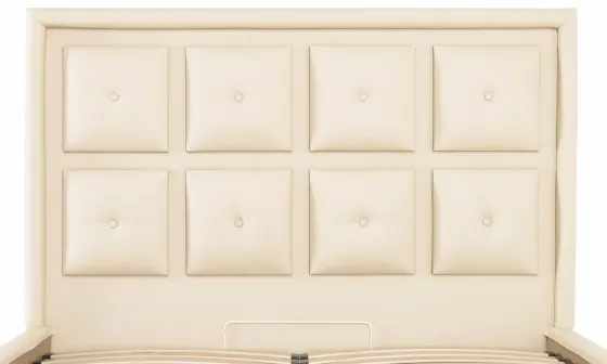 Кровать Двуспальная Windsor VIP 180 х 190 см Fly 2207 С дополнительной металлической цельносварной рамой Бежевый Киев