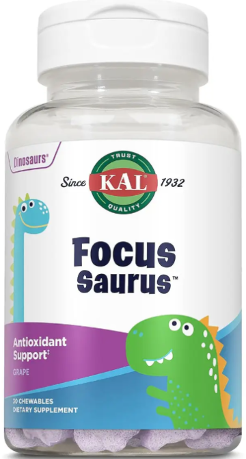 Таблетки для концентрации KAL Focus-Saurus 30 жев конф виноград Киев - изображение 1