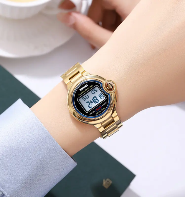 Годинник жіночий наручний Skmei 2285 Золотистий Київ - фото 5