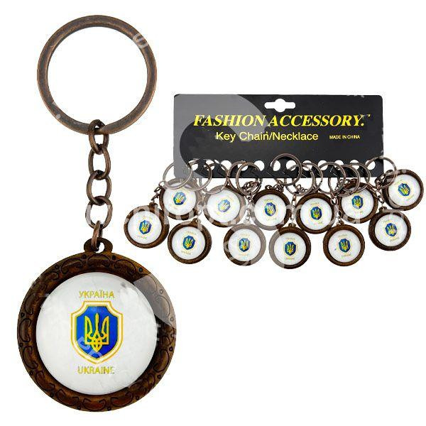 Брелок сувенирный Герб Украины 12 шт Киев - изображение 1