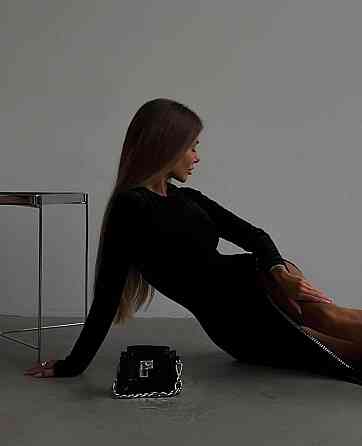 Женское привлекательное романтическое платье бархат (Турция) Черный, 44/46 Одесса