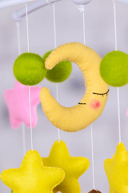 Мобіль на ліжечко WoollyFox "Принцеса" Київ - фото 2