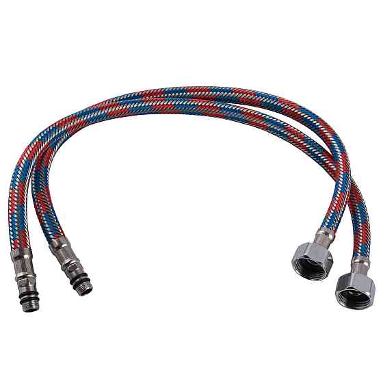 Шланги для змішувача Globus Lux М10х1/2″ 0,5м. АНТИКОРОЗІЯ ( ПАРА) (000030475) Киев
