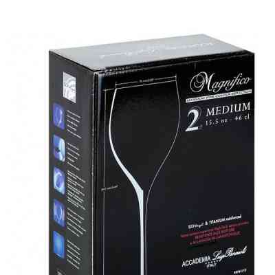 Набор бокалов Luigi Bormioli Magnifico для вина 460 мл 2шт/уп (08961/12) Винница