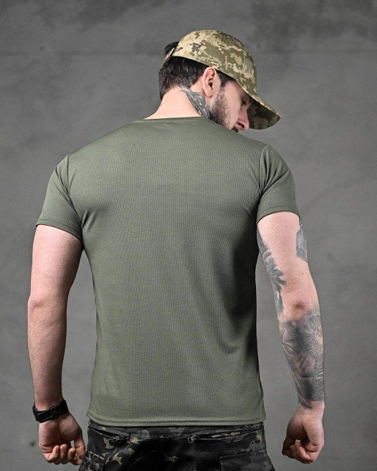 T-shirt trident olive DL6371 Одесса - изображение 3