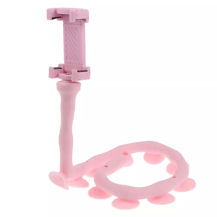 Гибкий держатель для телефона с присосками универсальный Cute Worm Lazy Holder. Цвет: розовый ZT-13 Львов - изображение 17