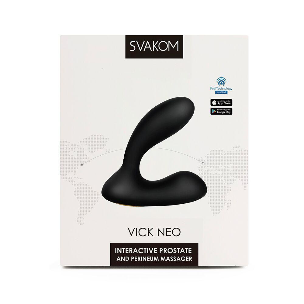 Інтерактивний масажер простати та вібратор точки G Svakom Vick Neo Sex Aura Київ - фото 8