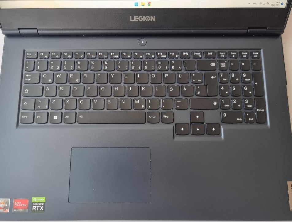 Lenovo Legion 17/R7 5800H/RTX 3070/RAM 16Gb/SSD512Gb/144Hz Киев - изображение 4