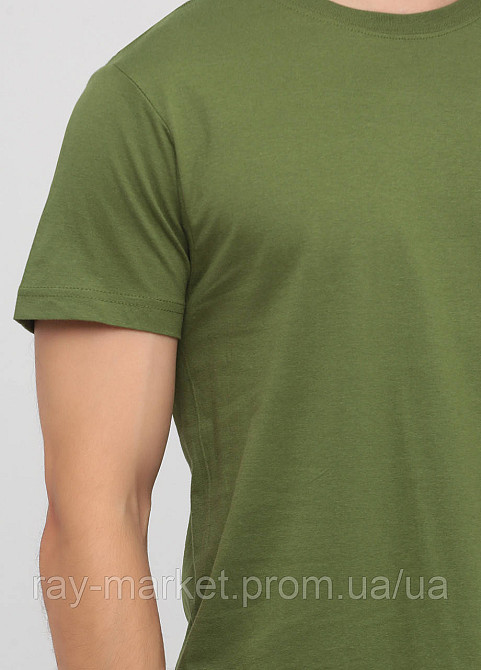 Футболка базовая Stedman Classic-T Unisex мужская оливковое (ST2000-HGR) XL Киев - изображение 4